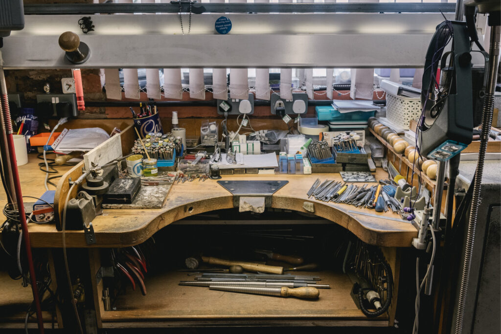 Jewellery Engraving Workbench